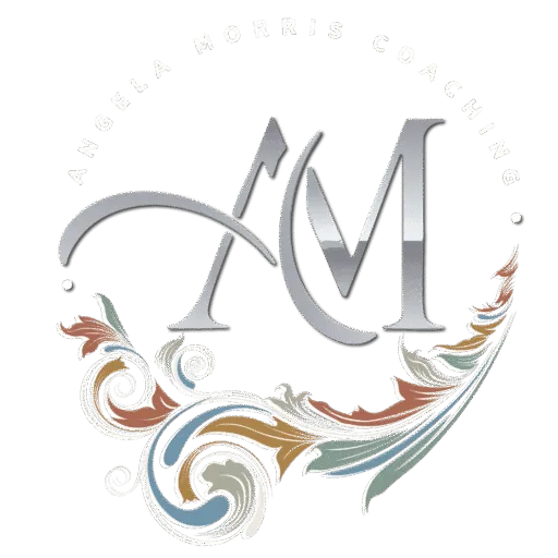 Logo with stylized letters 